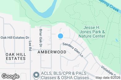 Map image of the property - 8014 Arrington Forest Ln
