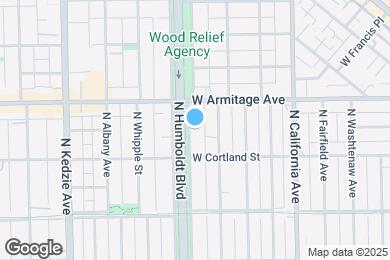 Map image of the property - 1929 N Humboldt Blvd