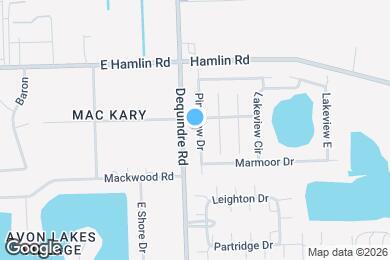 Map image of the property - 48583 Pineview Dr