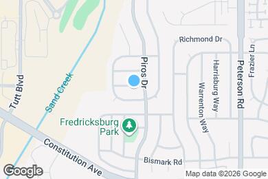 Map image of the property - 6465 Pinto Pony Dr