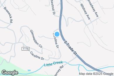 Map image of the property - 121 Carolina Dr