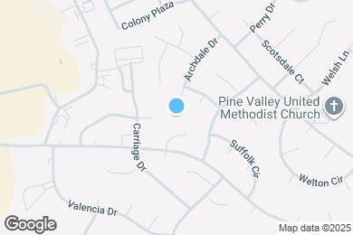 Map image of the property - 124 Archdale Dr