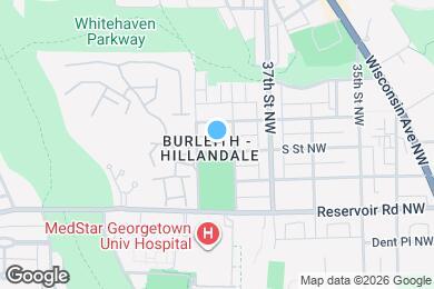 Map image of the property - 3817 S St NW