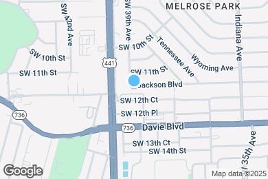 Map image of the property - 3880 Jackson Blvd