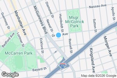 Map image of the property - Room in Shared 3 bed/2 bath home in Greenpoint