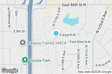 Map image of the property - 11706 East 83rd St N