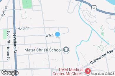 Map image of the property - 121 Mansfield Ave