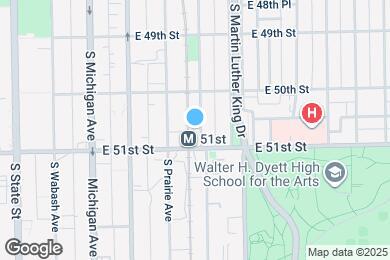 Map image of the property - 5040 S Calumet Ave