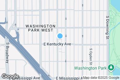 Map image of the property - 868 S Pearl St