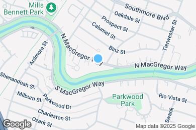 Map image of the property - 3316 N MacGregor Way