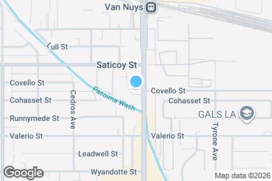 Map image of the property - 7515 Van Nuys Blvd