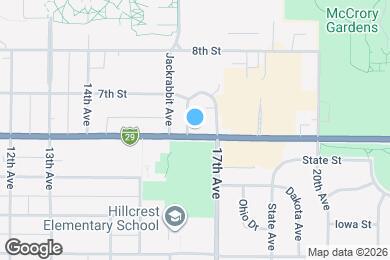 Map image of the property - 1609 6th St