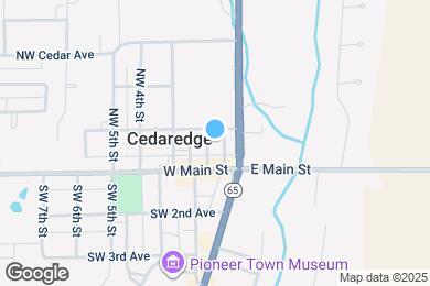 Map image of the property - 165 NW 2nd St