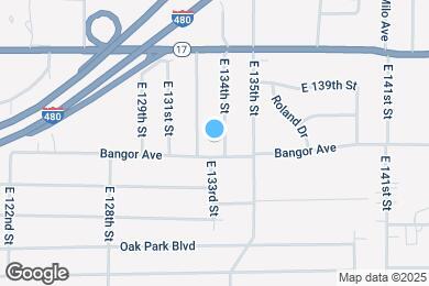 Map image of the property - 5416 E 134th St