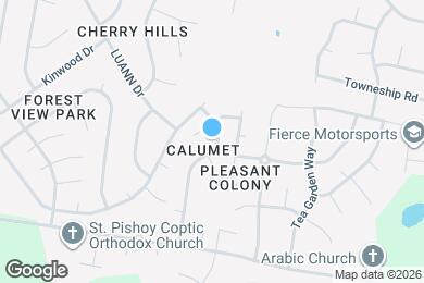 Map image of the property - 3920 Calumet Dr