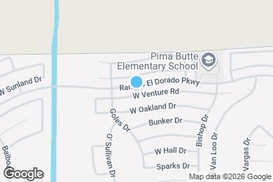 Map image of the property - 42614 W Venture Rd