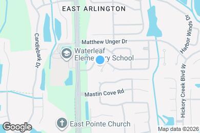 Map image of the property - 424 Rolling Rock Ct