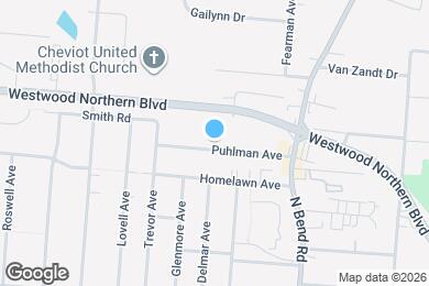 Map image of the property - 3628 Puhlman Ave