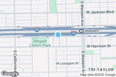 Map image of the property - 2529 W Congress Pky