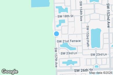Map image of the property - 15680 SW 20th Way