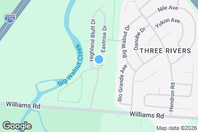 Map image of the property - 3969 Eastrise Dr