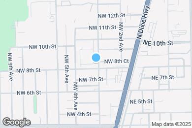 Map image of the property - 816 NW 3rd Ter