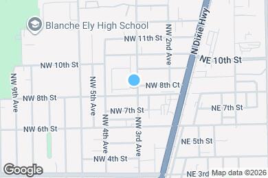 Map image of the property - 816 NW 3rd Terrace