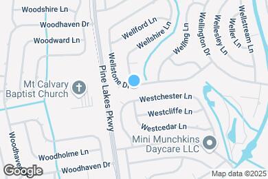 Map image of the property - 110 Wellstone Dr