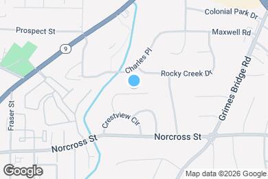 Map image of the property - 1160 Saratoga Rd