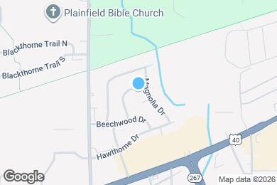 Map image of the property - 432 Hickory Ln