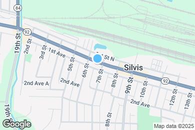 Map image of the property - 620 1st Ave