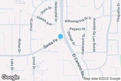 Map image of the property - Encinitas Senior Living - 55+ Active Adult Apartments