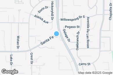 Map image of the property - Encinitas Senior Living
