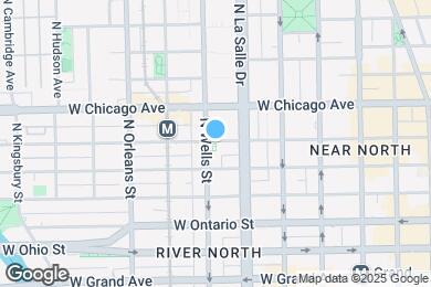 Map image of the property - 169 W Superior St