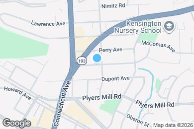 Map image of the property - 3717 Dupont Ave