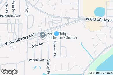Map image of the property - 1070 Emerald Dr