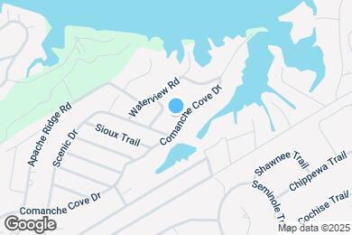 Map image of the property - 1206 Comanche Cove Dr