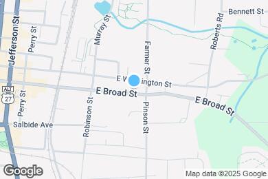 Map image of the property - 114 E Broad St