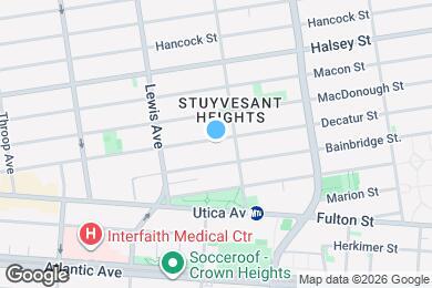 Map image of the property - 272 Decatur St