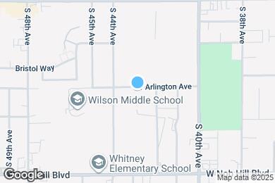 Map image of the property - 4210 W Arlington St