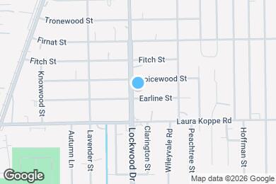 Map image of the property - 8906 Lockwood Dr