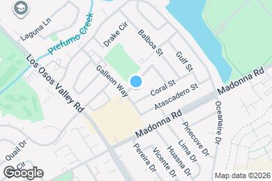 Map image of the property - 1282 W Newport St