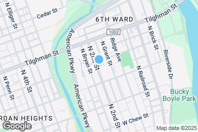Map image of the property - 535 N 2nd St