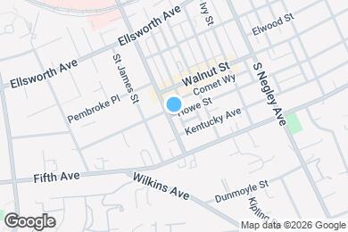 Map image of the property - 5334 Howe St