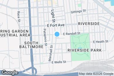 Map image of the property - 1615 Light St