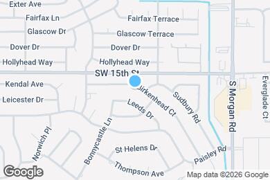 Map image of the property - 10018 Birkenhead Ct