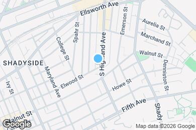 Map image of the property - 370 S HIghland Ave