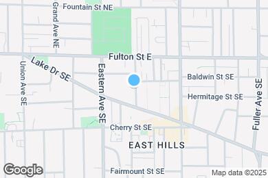 Map image of the property - 113 Dwight Ave SE