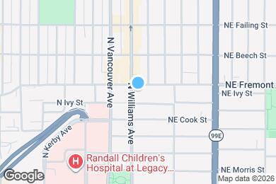 Map image of the property - 12 NE Fremont St