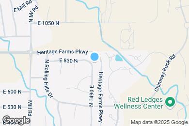 Map image of the property - 814 N 1490 E
